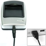 USB en autolader voor Pentax accu D-Li8, D-Li85 en D-Li95