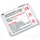 Accu voor o.a. Sony Ericsson W910i, Z555i (BST-39)