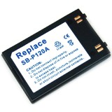 Camera accu SB-P120A / SB-L120ABK voor Samsung videocamera