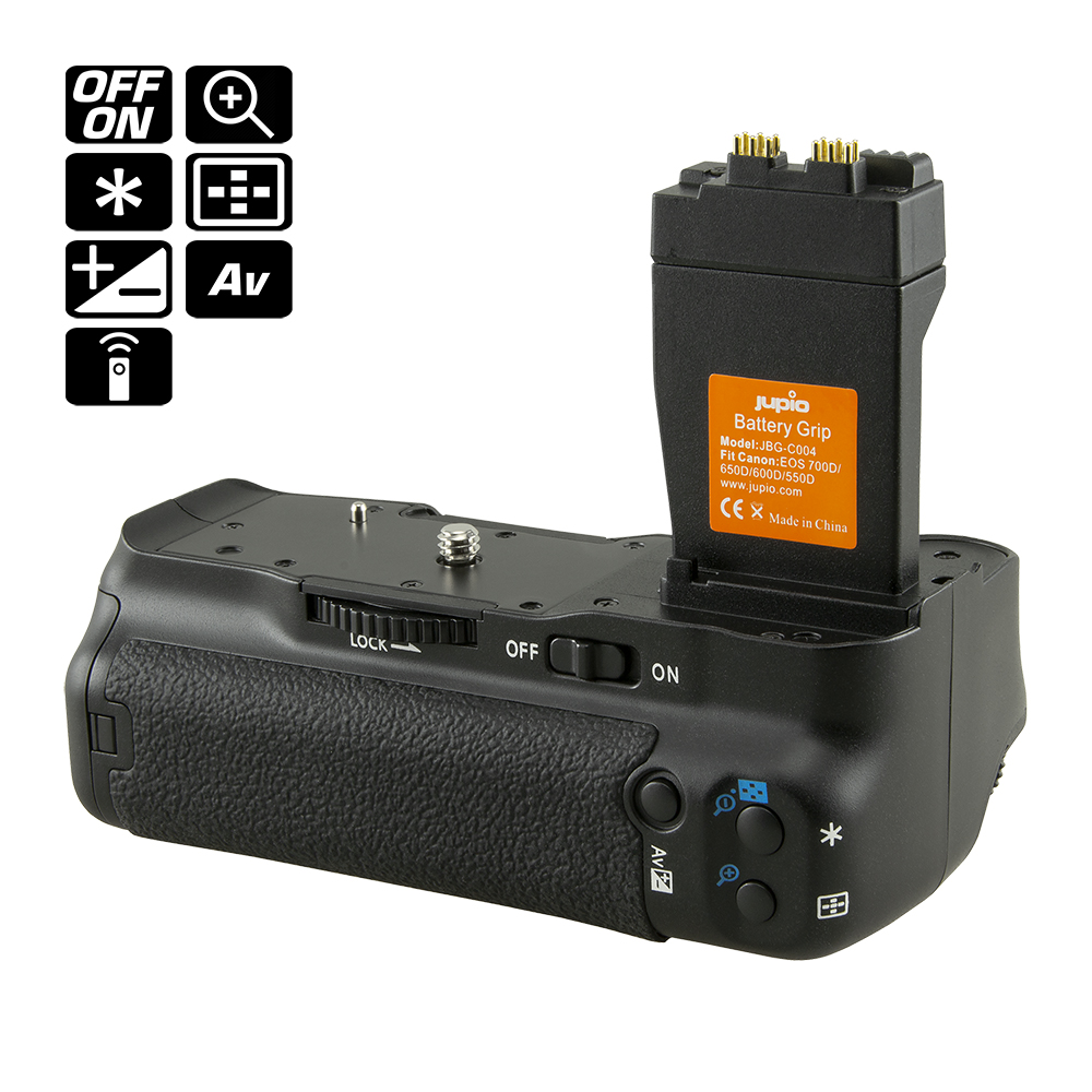 deugd Manier Handvest Batterygrip BG-E8 voor Canon EOS 550D, 600D, 650D en 700D | Batteries Online