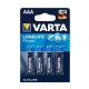 4 x AAA Varta alkaline batterijen - LongLife Power