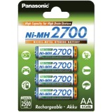 4 x AA Panasonic batterijen - speciaal voor flitsers en camera's