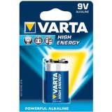 Varta High Energy 9V Alkaline batterij