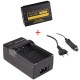 Batterie LP-E17 pour appareil photo Canon avec chargeur inclus 