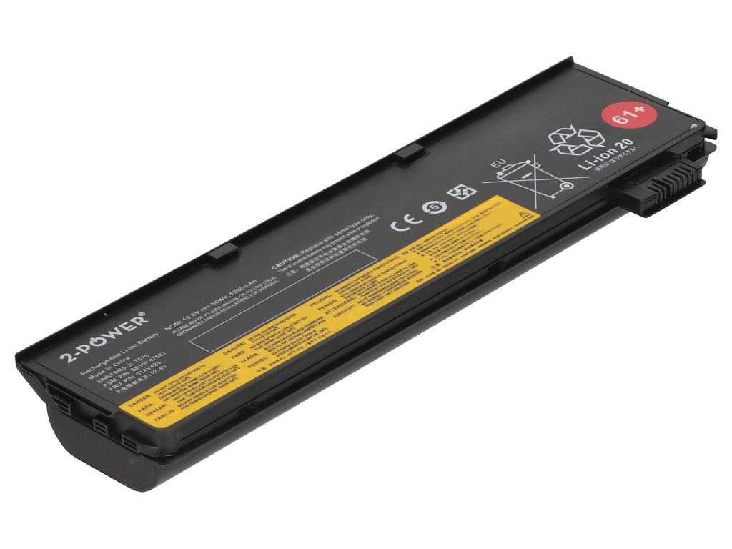 Laptop-accu SB10K97585 voor oa Lenovo T470 5200mAh | Batteries Online