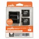 Kit complet pour GoPro Hero5 Hero5, Hero6, Hero7, Hero8 - 2 batteries + chargeur triple